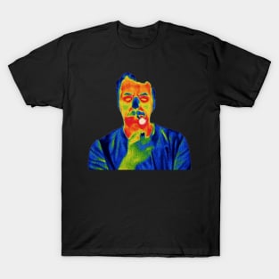 Smoking by thermal camera T-Shirt